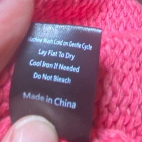 POL Colorblock Striped Womens Oversize Fringe Cardigan Sweater Festival Indie - Picture 5 of 5